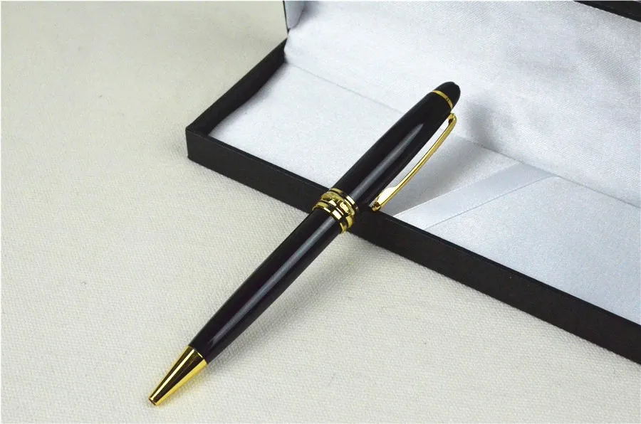 Luxury designer ballpoint pen office business MB high grade durable Black ink brand pen High-end birthday gifts with box