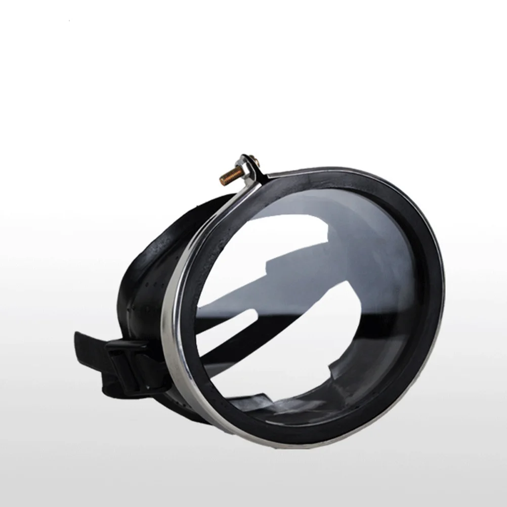 

1Pcs Waterproof Diving Mask Glass Swim Goggle Stainless Steel Frame Anti-Leak Anti-Fog Comfortable Swimming Mask for Adults