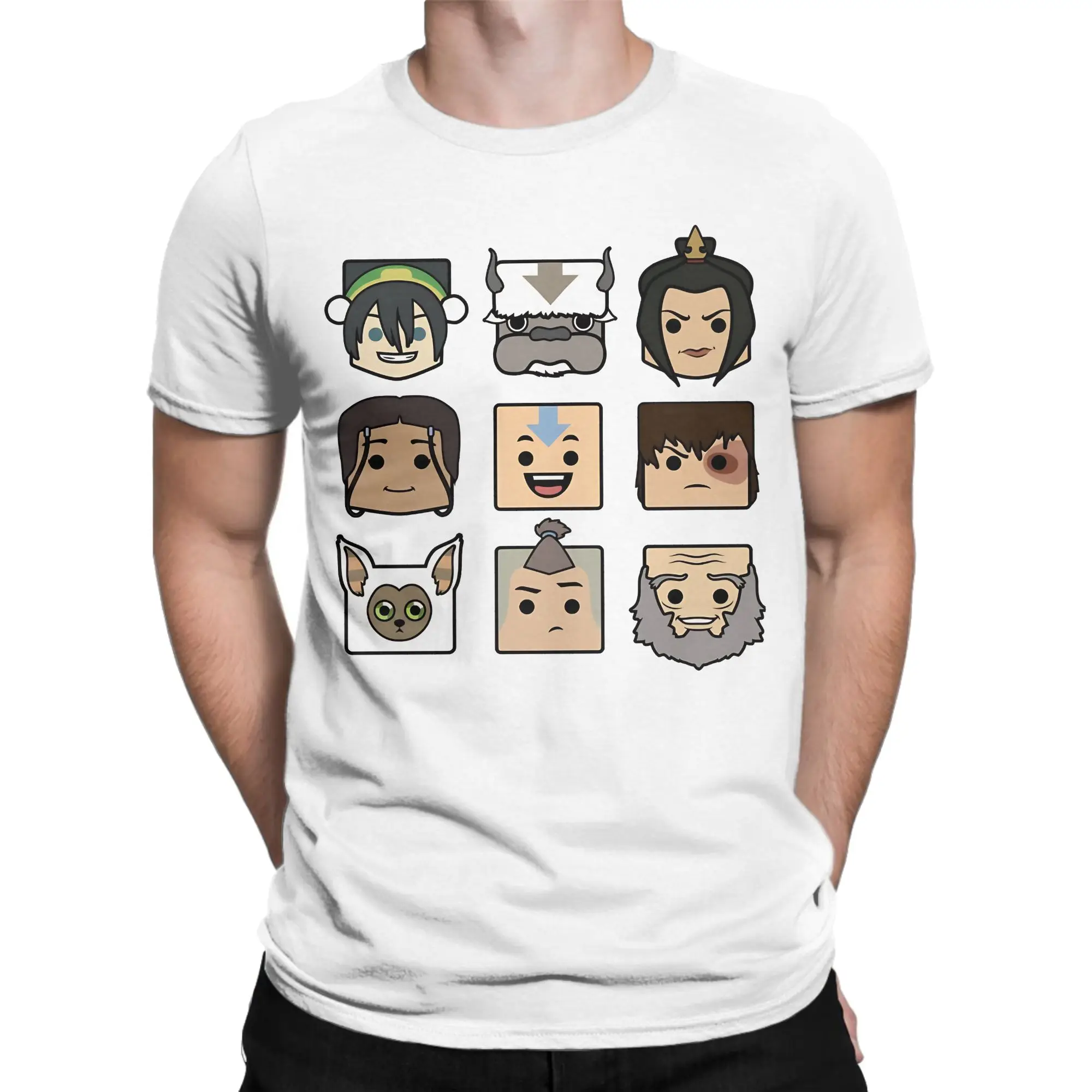 Zuko Toph T Shirt Men Women Pure Cotton Humorous T-Shirts Crewneck Avatars Airbenders Anime Tees Short Sleeve Clothes Summer