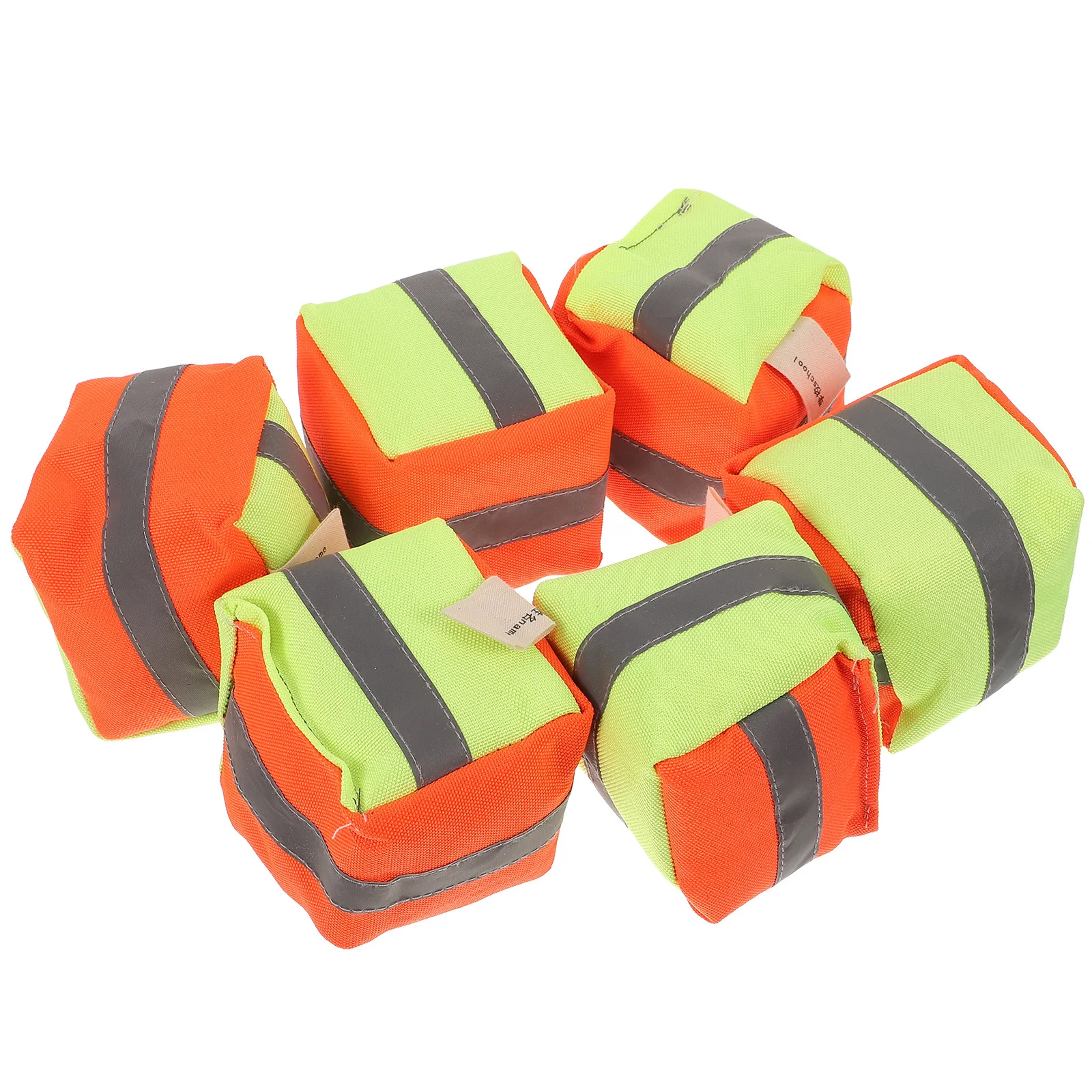 

6Pcs Reflective Bean Bags for Kids Outdoor Tossing Game Small Canvas Bags Interaction Small Beanbags Toss Game Bean Bag