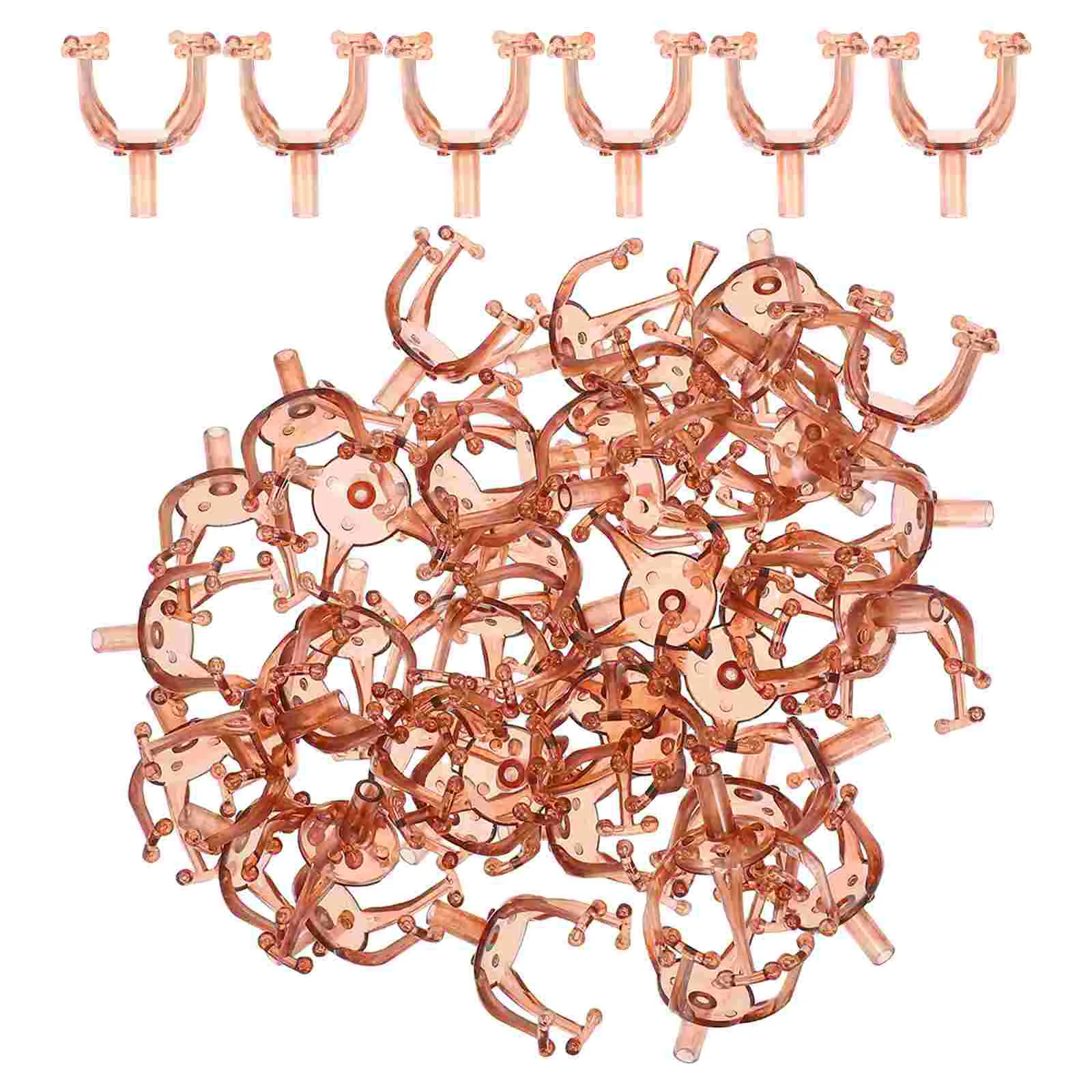 

50 Pcs Chocolate Bouquet Small Candy Boxes Packaging Making Supplies Wrappers Single Cupcake Holder