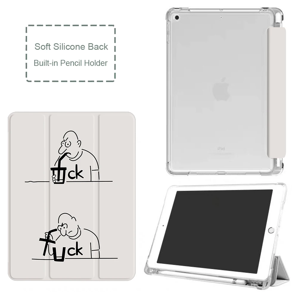 เคส iPad รุ่น7th/8th/9th 10.2นิ้วฝาครอบป้องกันสำหรับ iPad Air 5th/10th 10.9 Pro 11 12.9 MINI 6 Air 2 9.7นิ้ว6th