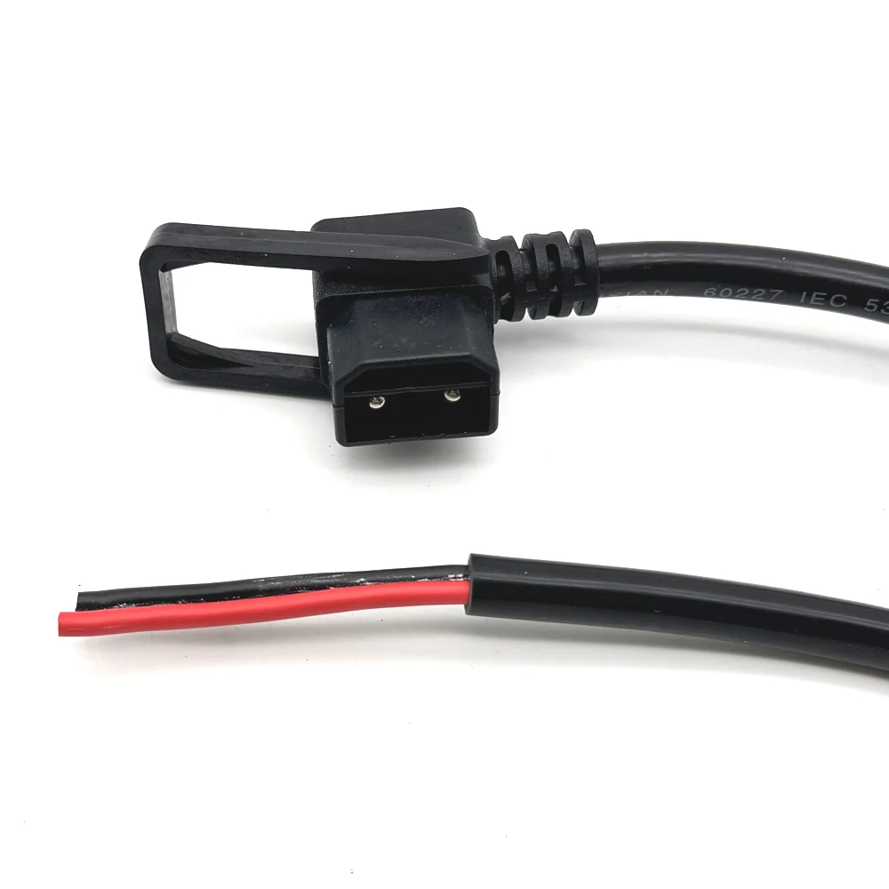 Electric Vehicle Charger Connector Adapter 2+6 E-bike Lithium Battery Charging Interface Replacement Plug Socket with Wire