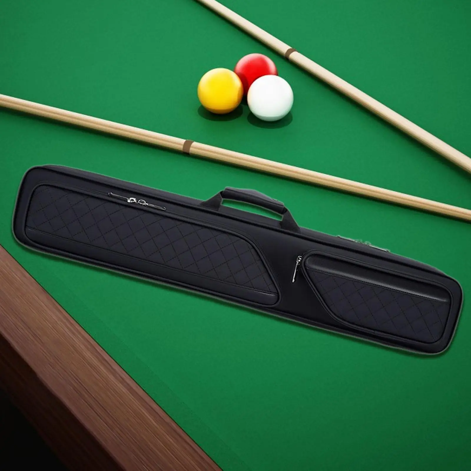 

Billiards Pool Cue Cases Carry Bag for Practice Billiards Game Training