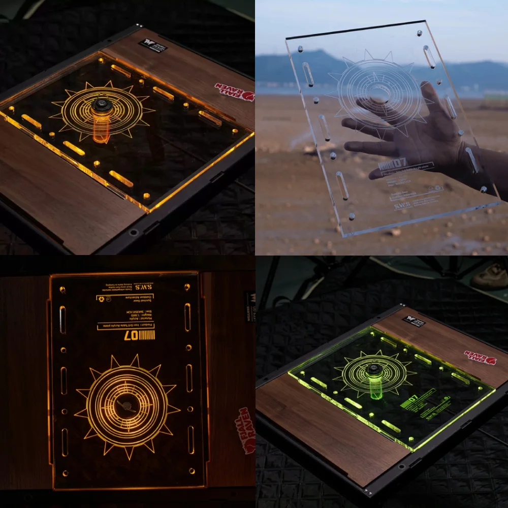 

Акриловая настольная доска IGT, многофункциональная доска для кемпингового стола, портативная доска для блока, аксессуары для стола IGT