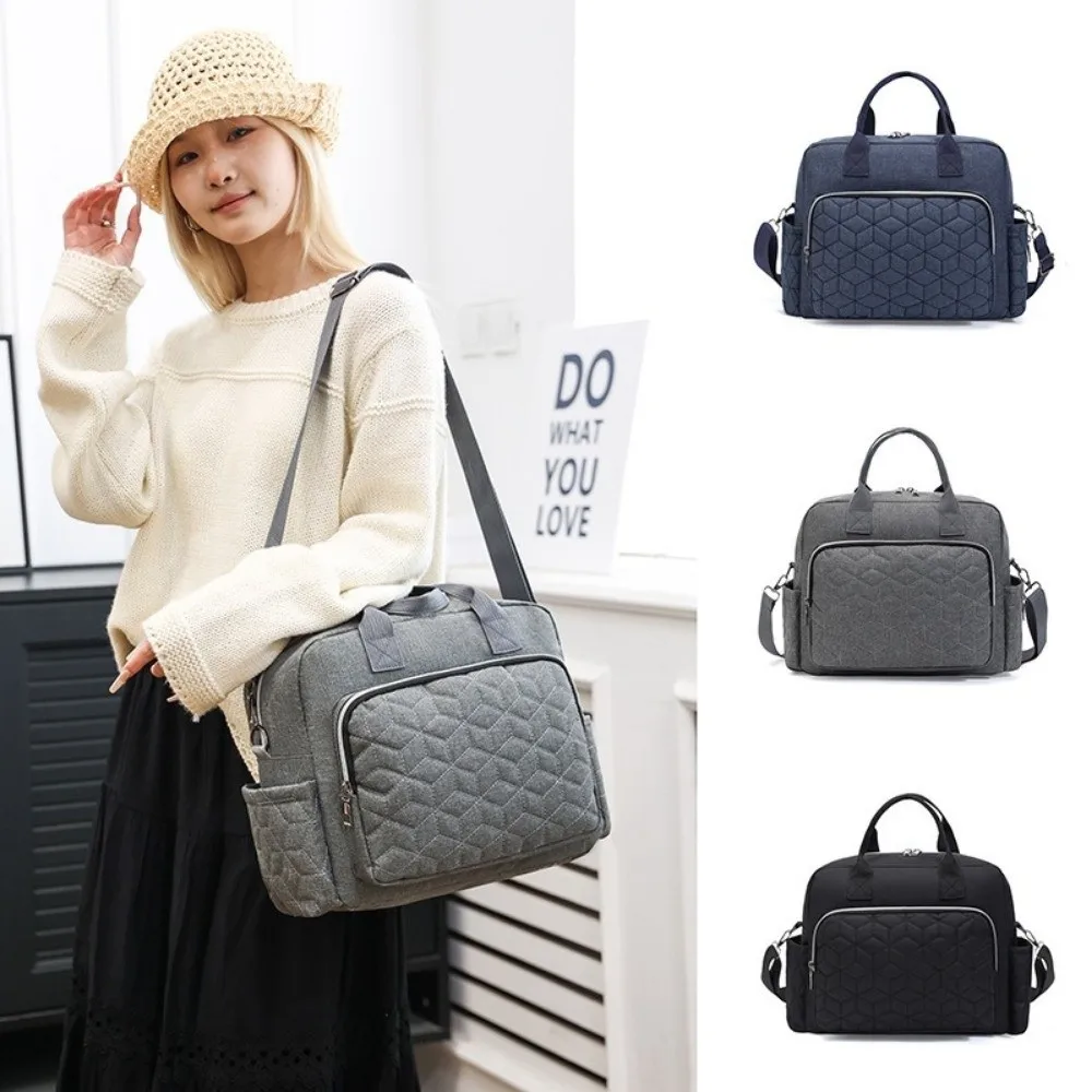 

Waterproof Baby Diaper Bag Baby Care Storage Wear-resistant Nappy Bag Large Capacity Durable Maternity Shoulder Bag Travel
