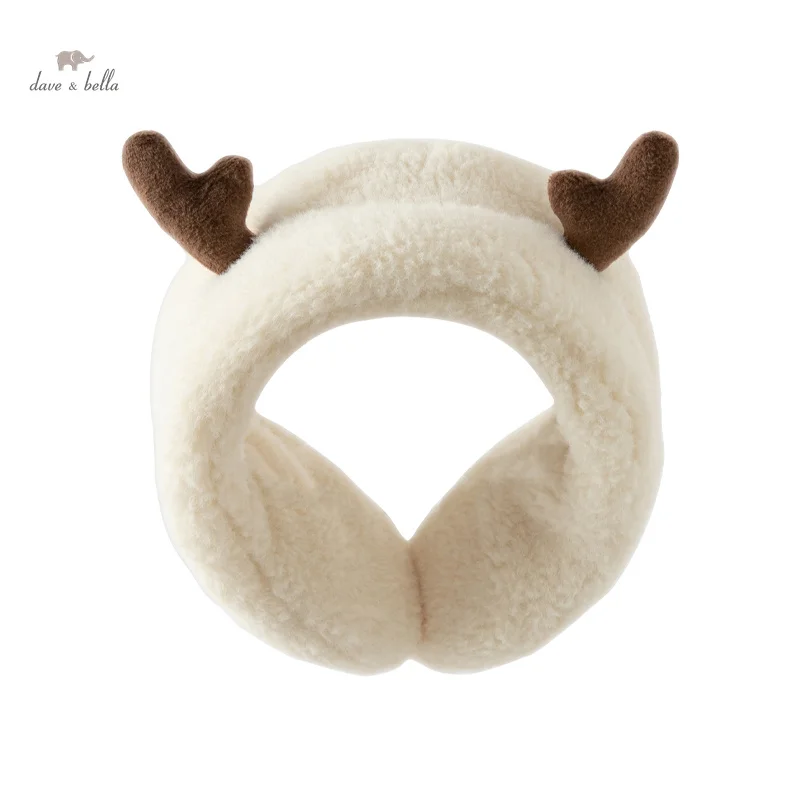 Dave Bella Christmas Earmuffs Girls Cute Elk Ear Warmers Earmuffs Kid Soft Warm Ear Warmers Earmuff DB4238251