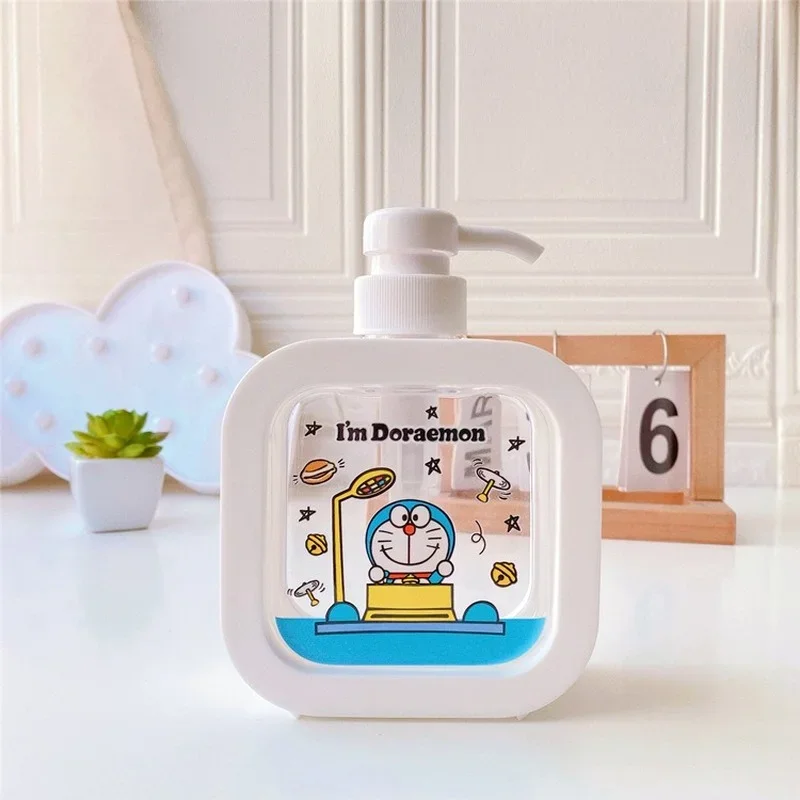 300ML Disney Stitch Travel Pump Bottling Cute Cartoon Mini Push Type Lotion Shampoo Shower Gel Soap Dispenser Travel Set Gift