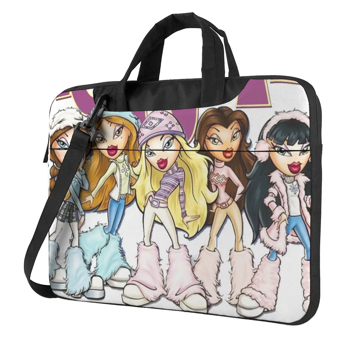 Bratz Laptop Bag jasmin y2k dolls For Macbook Air Pro Acer Dell 13 14 15 15.6 Case Stylish Shockproof Pouch