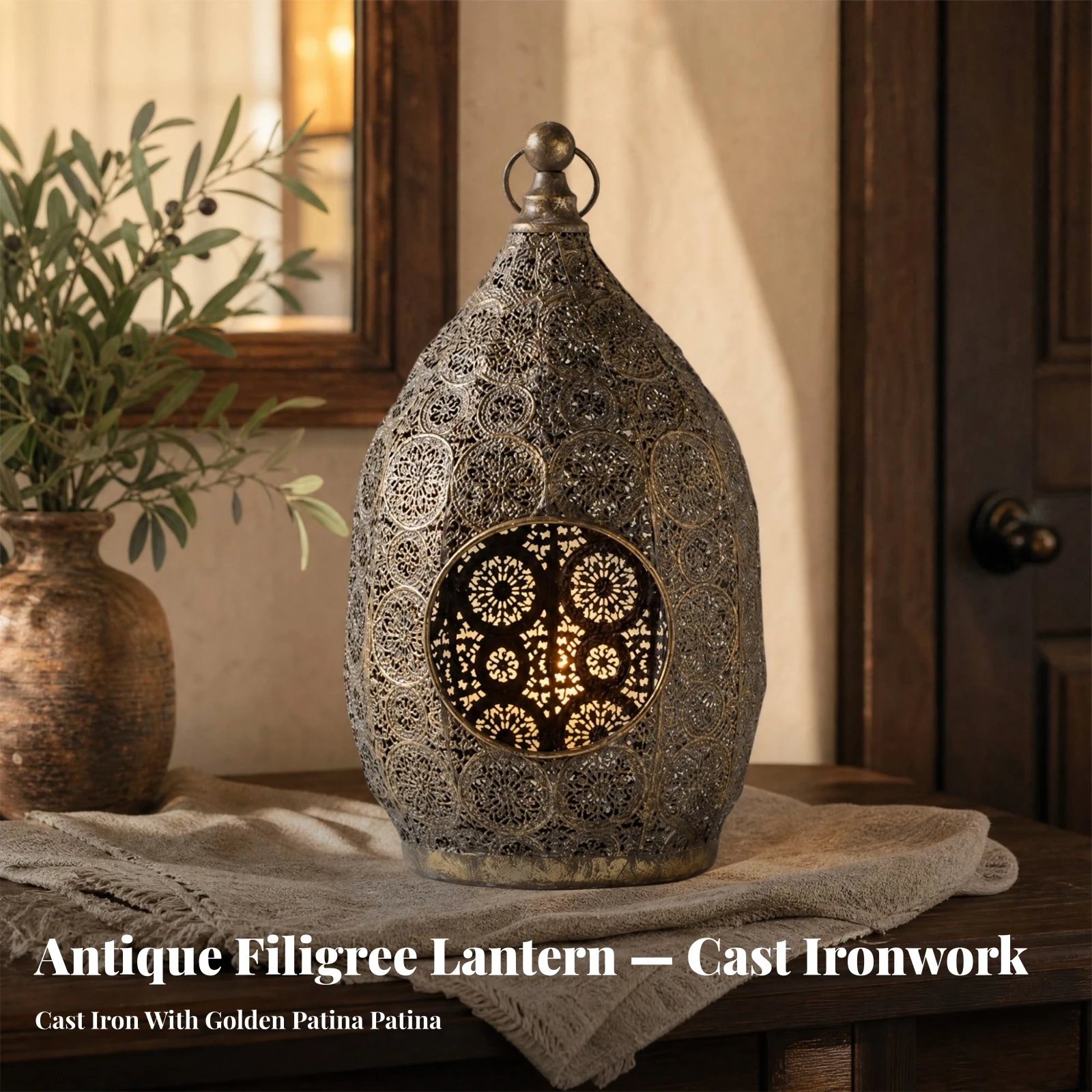 Lanterna per candele a forma d - Candle Holder Decor recensione e prezzo