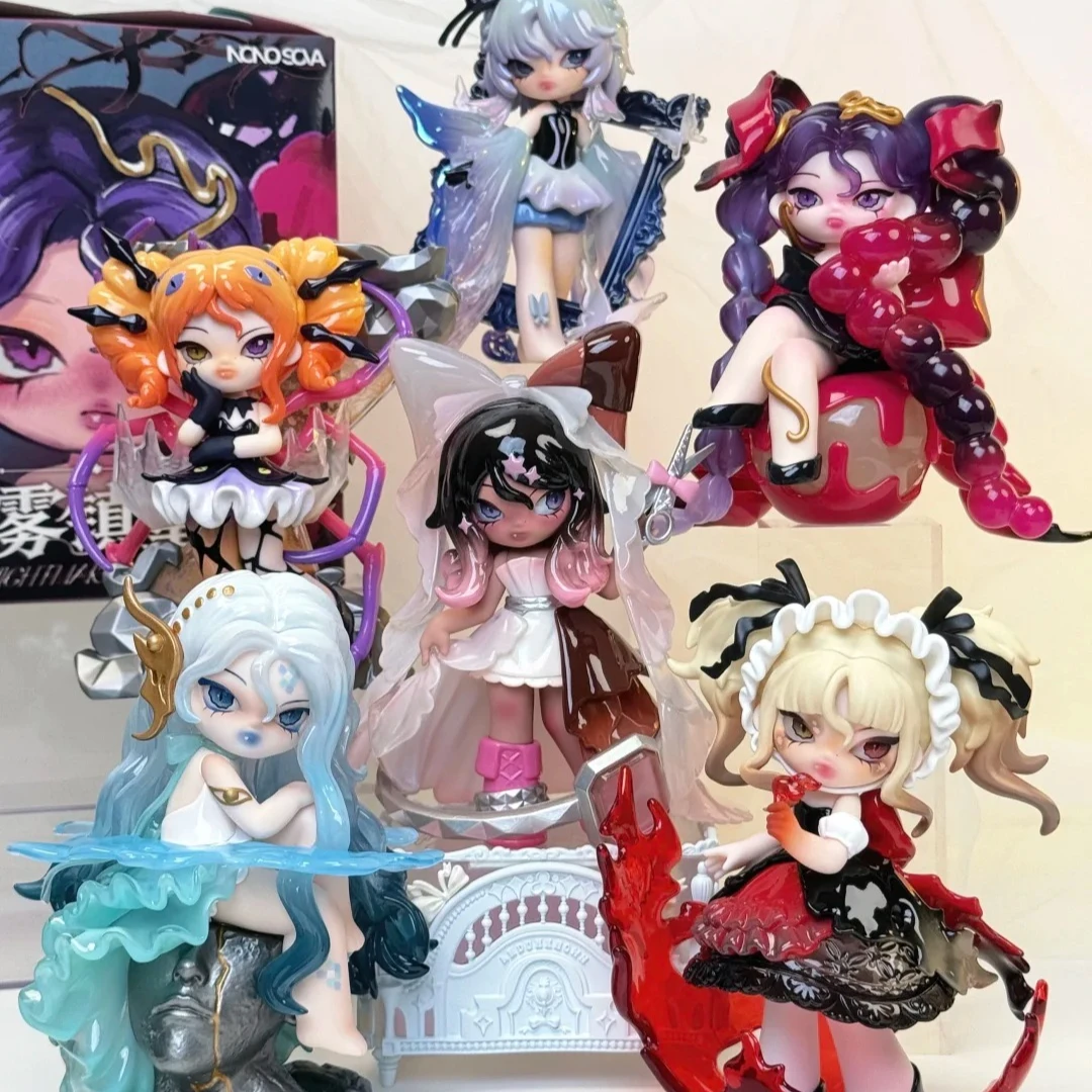 

NONO SOVA Nightmare Lullaby Series слепая коробка милая аниме кукла Mystery Box Kawaii фигурка сумка-сюрприз Коллекционная игрушка в подарок