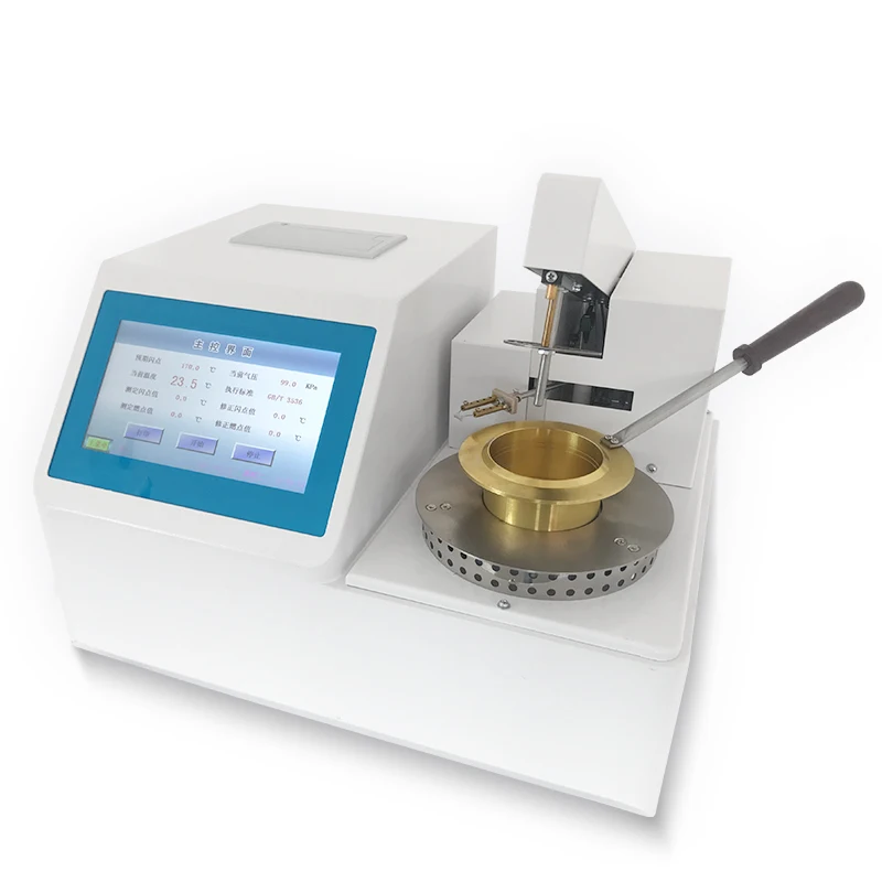 

Fully Automatic Open and Closed Flash Point Tester for Chemical and Petroleum Low-temperature Flash Point Testing