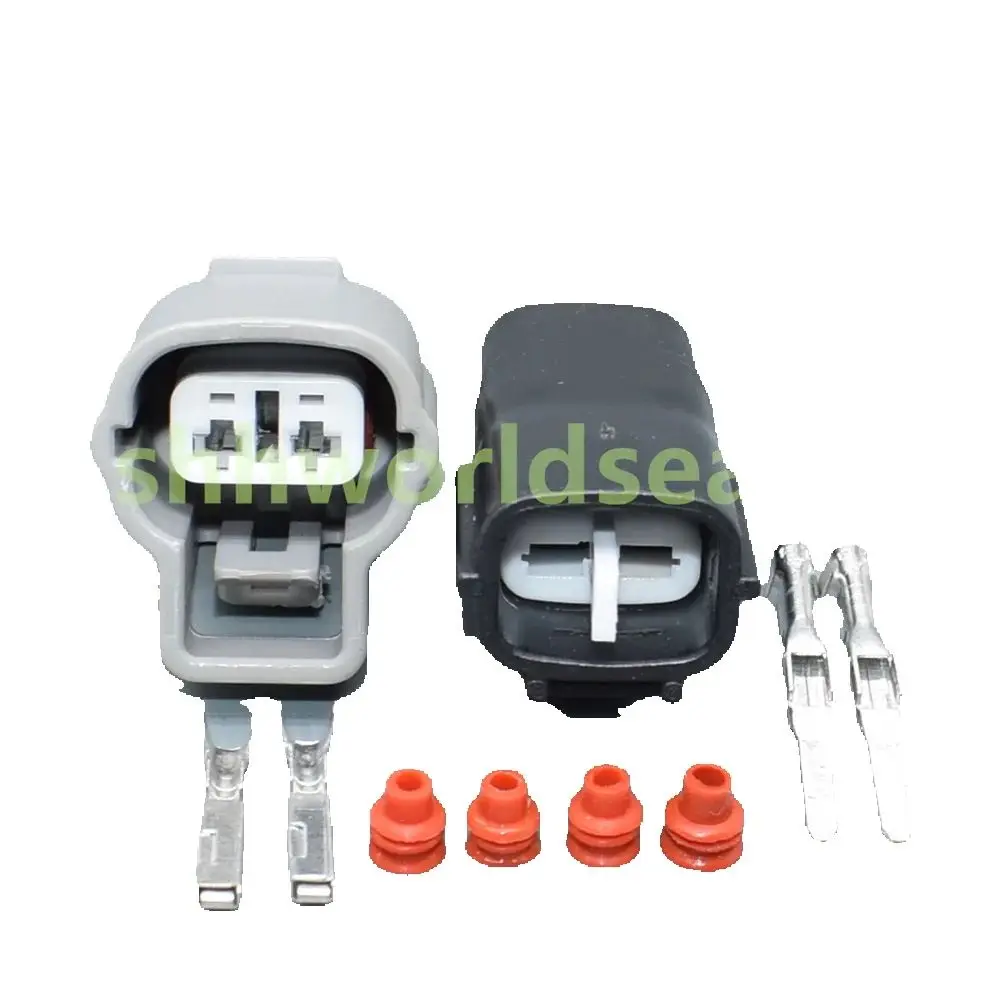 

Shhworldsea 2-контактный разъем 2,2 мм серии «мама-папа» с герметичной водонепроницаемой оболочкой, автомобильный разъем 6188-0047