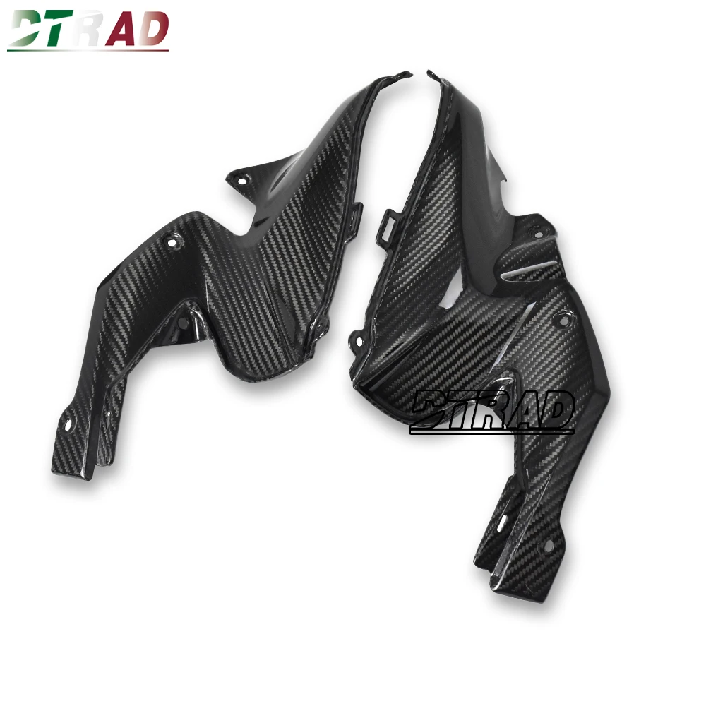 Z-900 For Kawasaki Z900 2020-2023 2024 Real Carbon Fiber Inner Side Panels Front Fuel Tank Side Panels Motorcycle Modified Parts