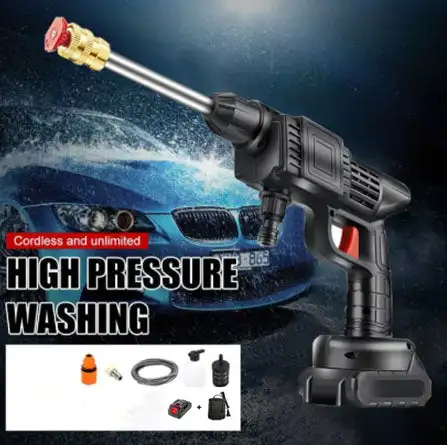 

Cordless Portable High Pressure Spray Water Gun 36V cordless pressure washer Car Wash Washer Gun Cleaning Machine