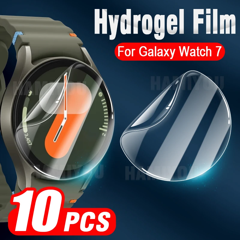 Soft Hydrogel Films Protective for Samsung Galaxy Watch 7 40mm 44mm Watch7 Ultra 47mm Smartwatch Screen Accessories Not Glass