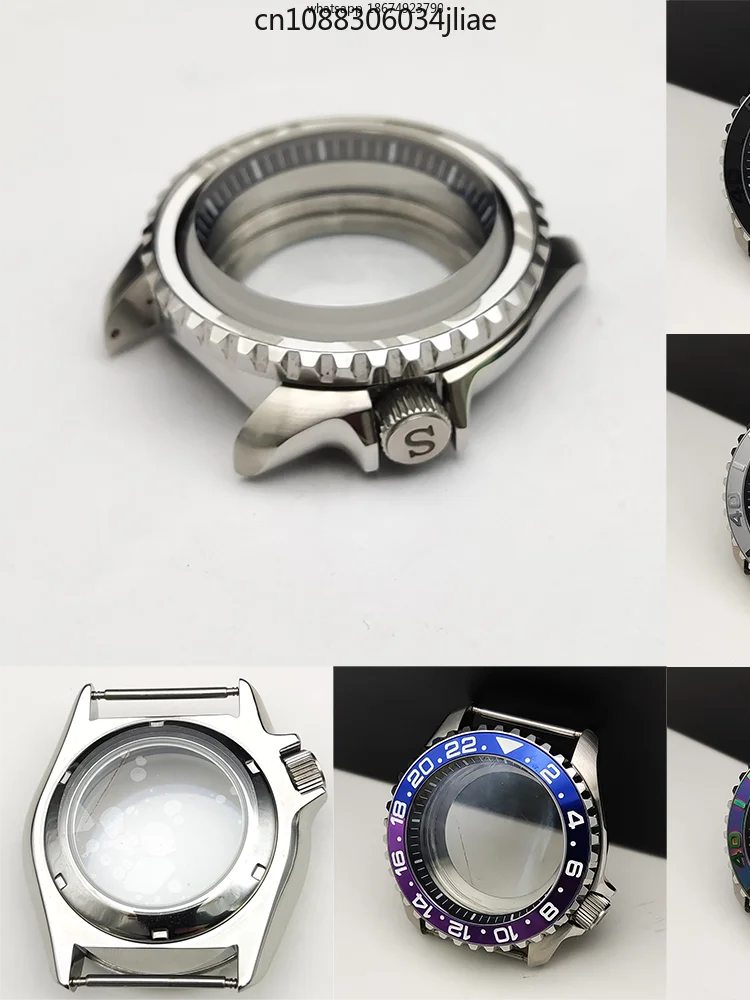 42MM modified accessories, Sapphire Seiko NH35 case, mechanical men's watch suitable for NH36 movement