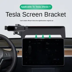 Adatto per Tesla 3/Tesla Y Supporto per schermo per scheda speciale avanzata per auto Supporto per telefono cellulare per auto Accessori per auto Tesla