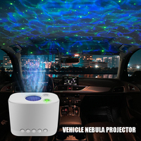 Car decorative lights USB Galaxy Star Projector Sky LED Multi-Color Moving Nebula Cloud Moon Multiple Modes Night Light