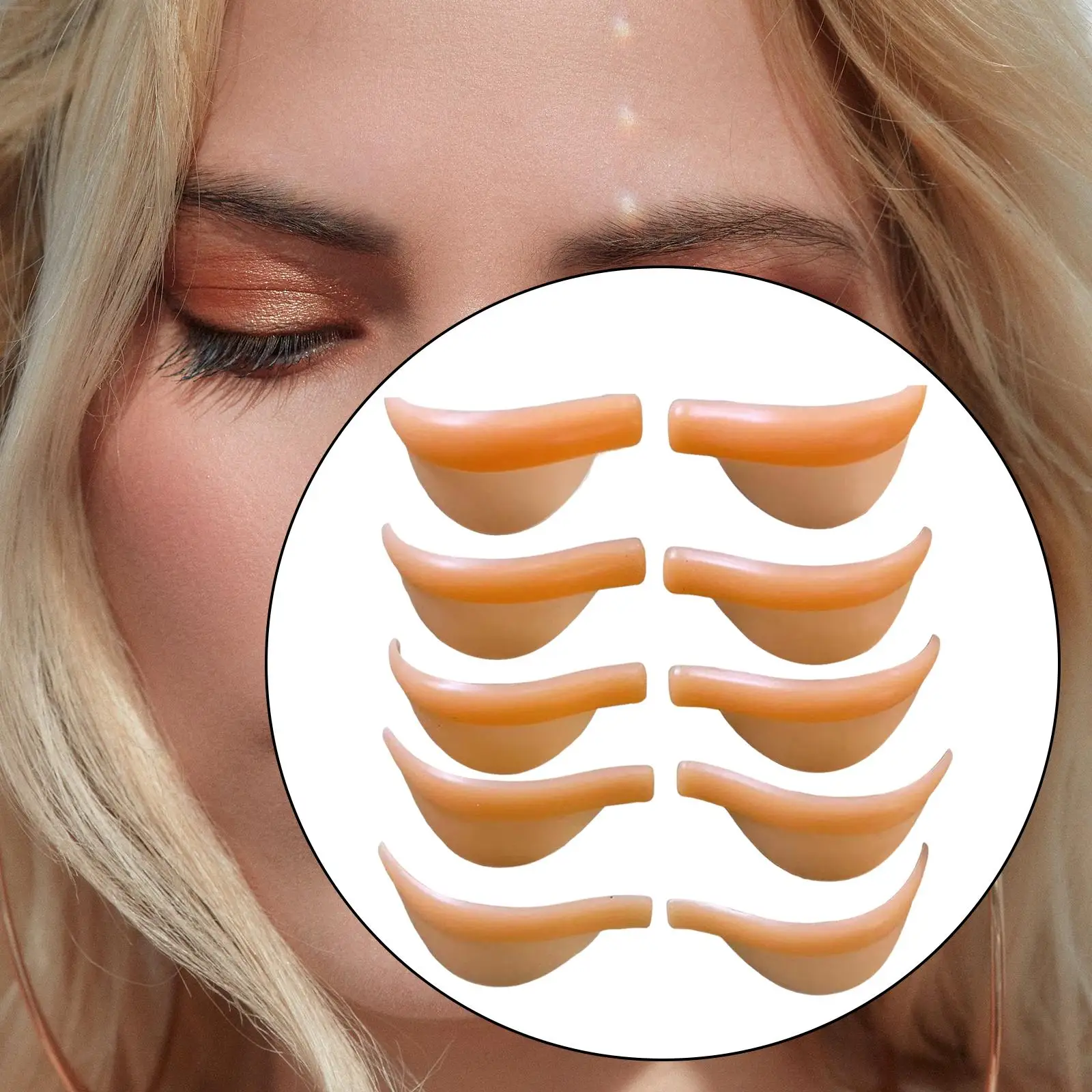 Almohadillas Reutilizables de Silicona para Lifting de Pestañas, Varillas Suaves para Permanente de Pestañas, Herramienta de Belleza para Extensión y Cuidado de Pestañas