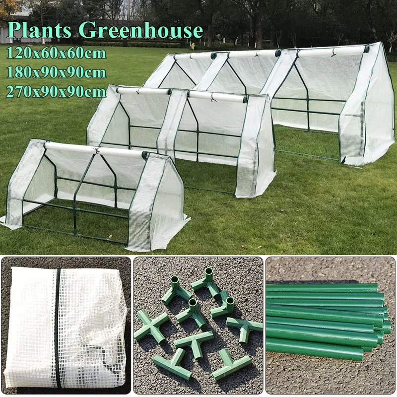 1Set Plants Greenhouse Tent Succulent Sun Room Thermal Insulation Room Flower Waterproof Plant Seedling Shed ,Green House