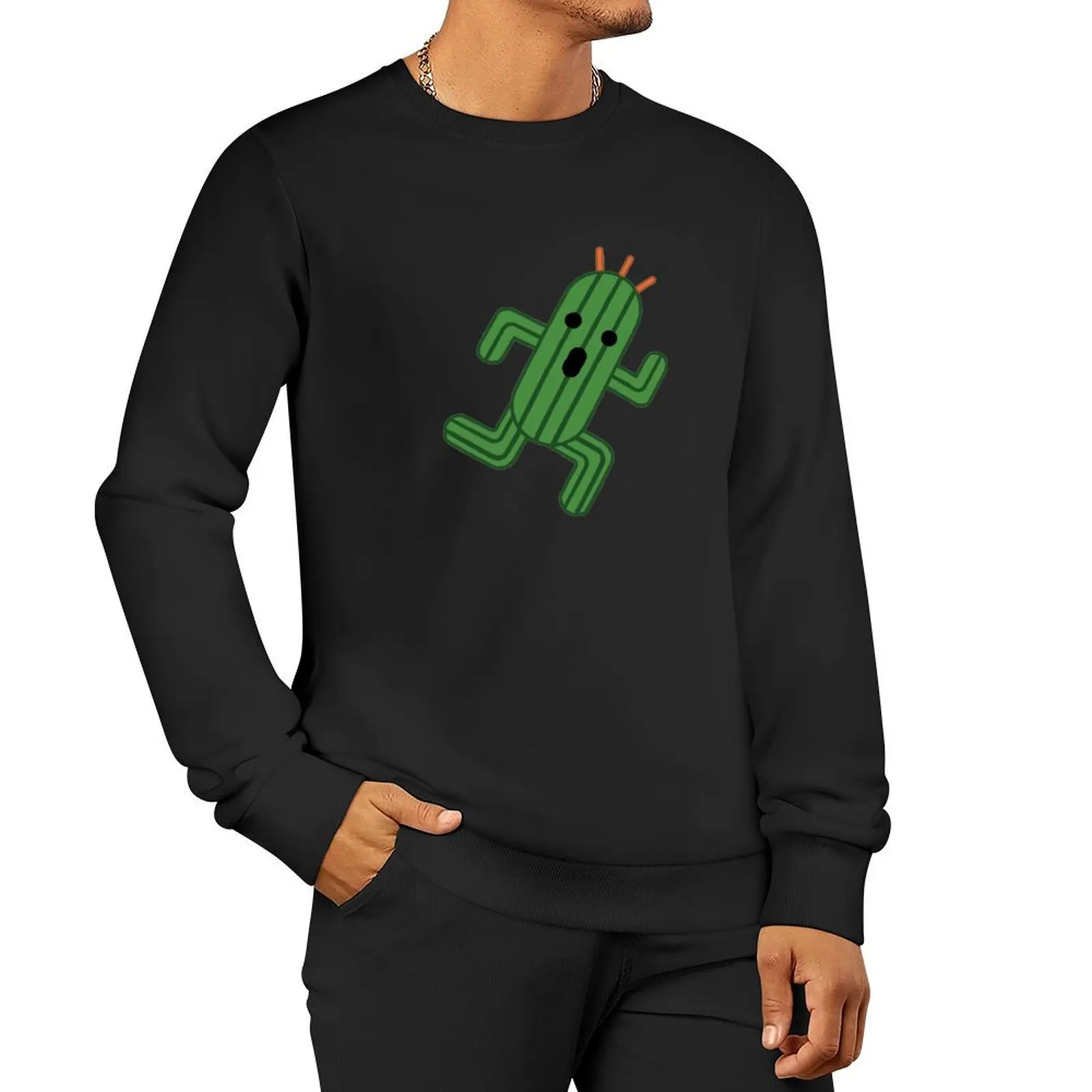 

Cactuar Pullover Hoodie mens clothing men's autumn clothes oversize sweatshirts