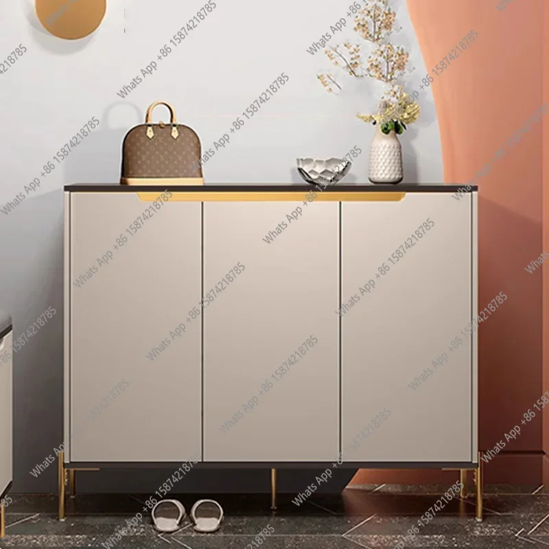 

S Modern Vertical Shoe Cabinet Slippers Organizer Mobile Entrance Hall Storage Shoe Shelf Display Gabinete Shoemakers Furniture
