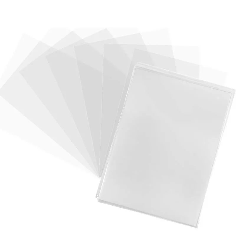 Imagen de 100 Fundas Transparentes para Tarjetas de Juego de 67*90mm, para Tarjetas de Yugioh, Pokemon, Béisbol, Fotos, Protectoras, para Coleccionar y Guardar