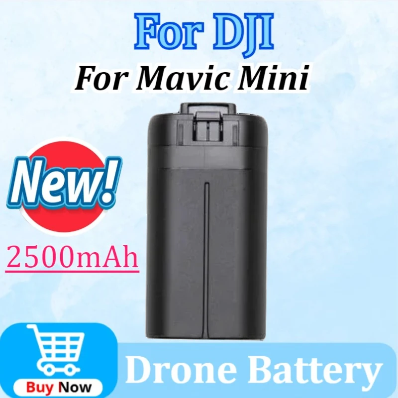 

Upgraded 7.2V 2500mAh Drone Battery for DJI Mavic Mini Drone Smart Flight Accessories High Quality Flight Time 30 Minutes