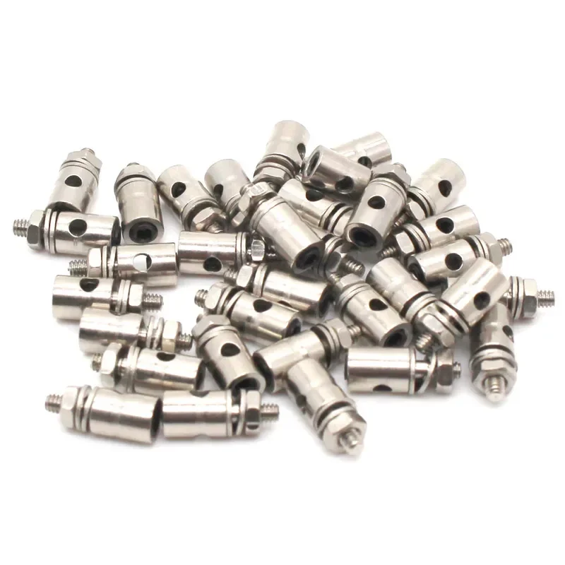 1pc RC Airplane Boat Pushrod Linkage Stopper Servo Connectors Adjustable  Diameter 2.1mm/1.8mm/1.3mm/1.1mm Helicopter Rc Boat