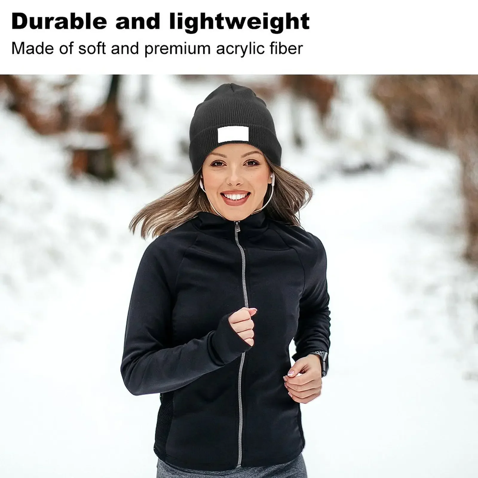 KPOP Finger Heart Symbol - Black Knitted Hat Hat Luxury Brand Trucker Hats Brand Man Caps Hip Hop Women's Beach Outlet Men's image 5