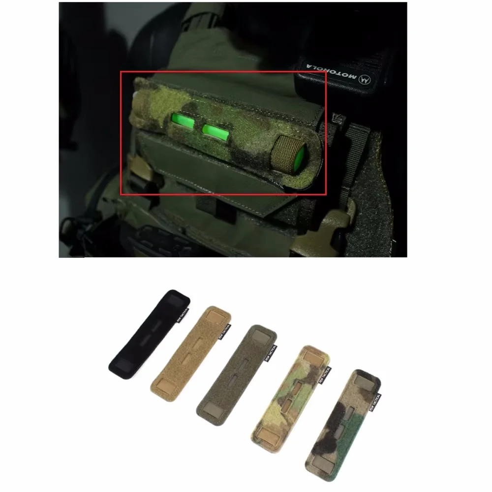 

NEW Fluorescent Stick Magic Patch Bag Tactical Vest Chest Hanging Accessories