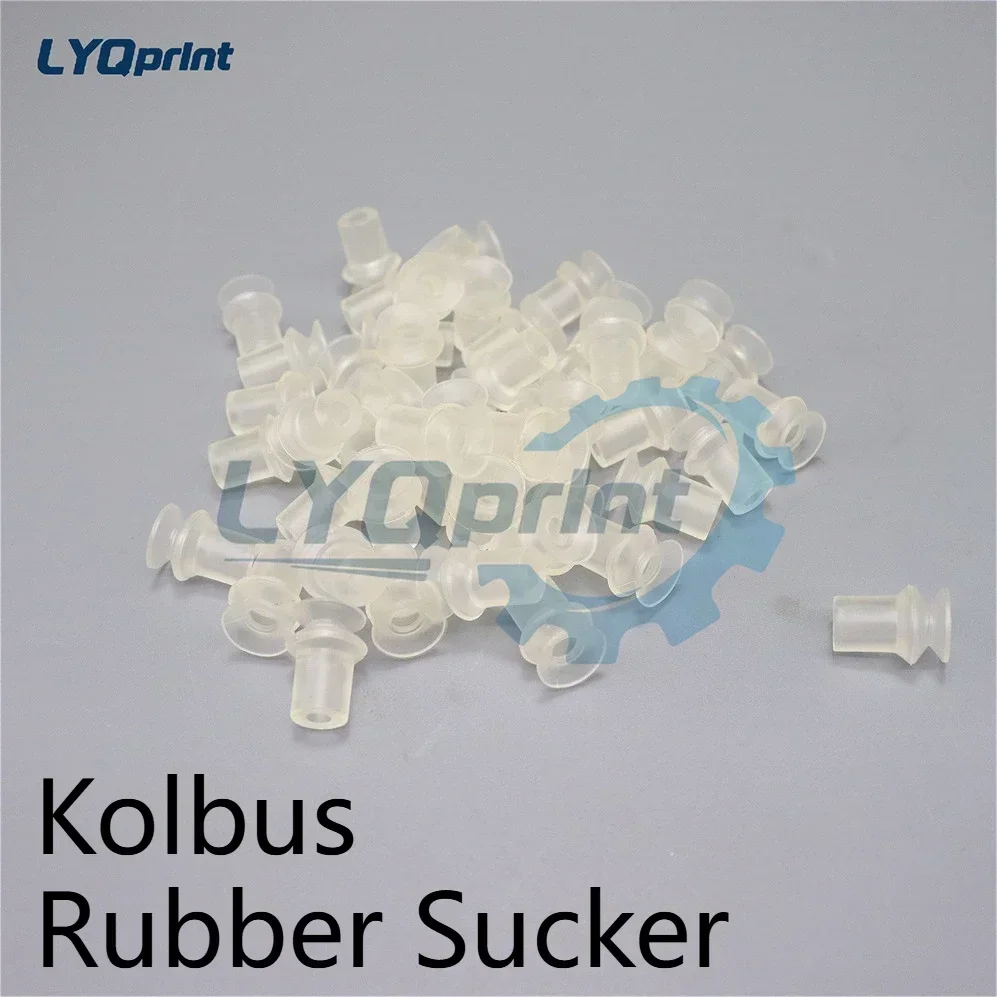 Stable Premium Best Quality 100PCS Kolbus Rubber Sucker Sucker Nozzle Suction Cup For Offset Printing Machine