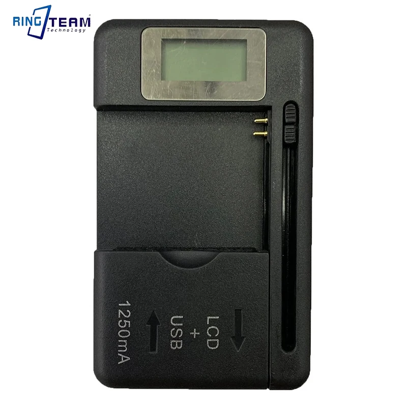 Chargeur de batterie Mobile universel, écran indicateur LCD, Port USB, chargeurs de téléphone portable, prise US EU, Charge de siège