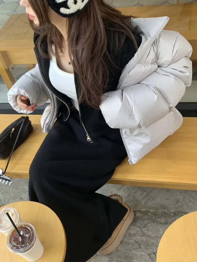 Casual solto algodão feminino jaet pão sle calor ort casaco coreano sle primavera outono inverno nova chegada rua faion