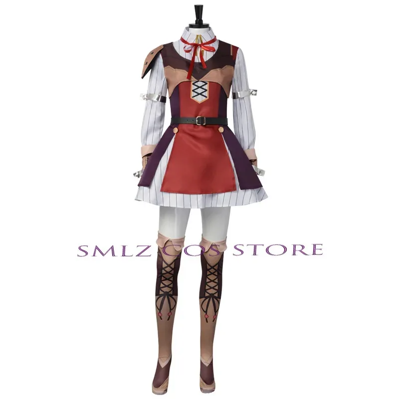 Raphtaria Cosplay Anime Tate No Nariagari Raphtalia Costumes Uniform Dress Wig Fight Prop Halloween Party Outfit for Womanx;8'm6