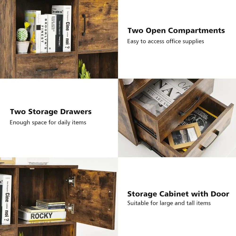 Armario de almacenamiento, café