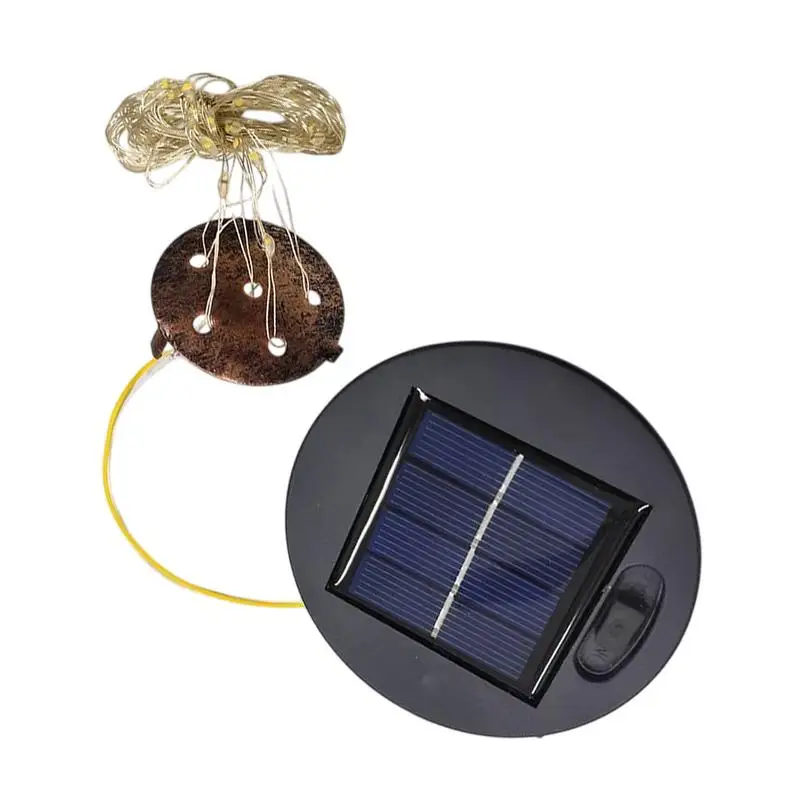 

Replacement Solar Light Top Solar Lights Replacement Parts Top Shatter-Resistant Weatherproof Cover For Garden Pathway Backyard