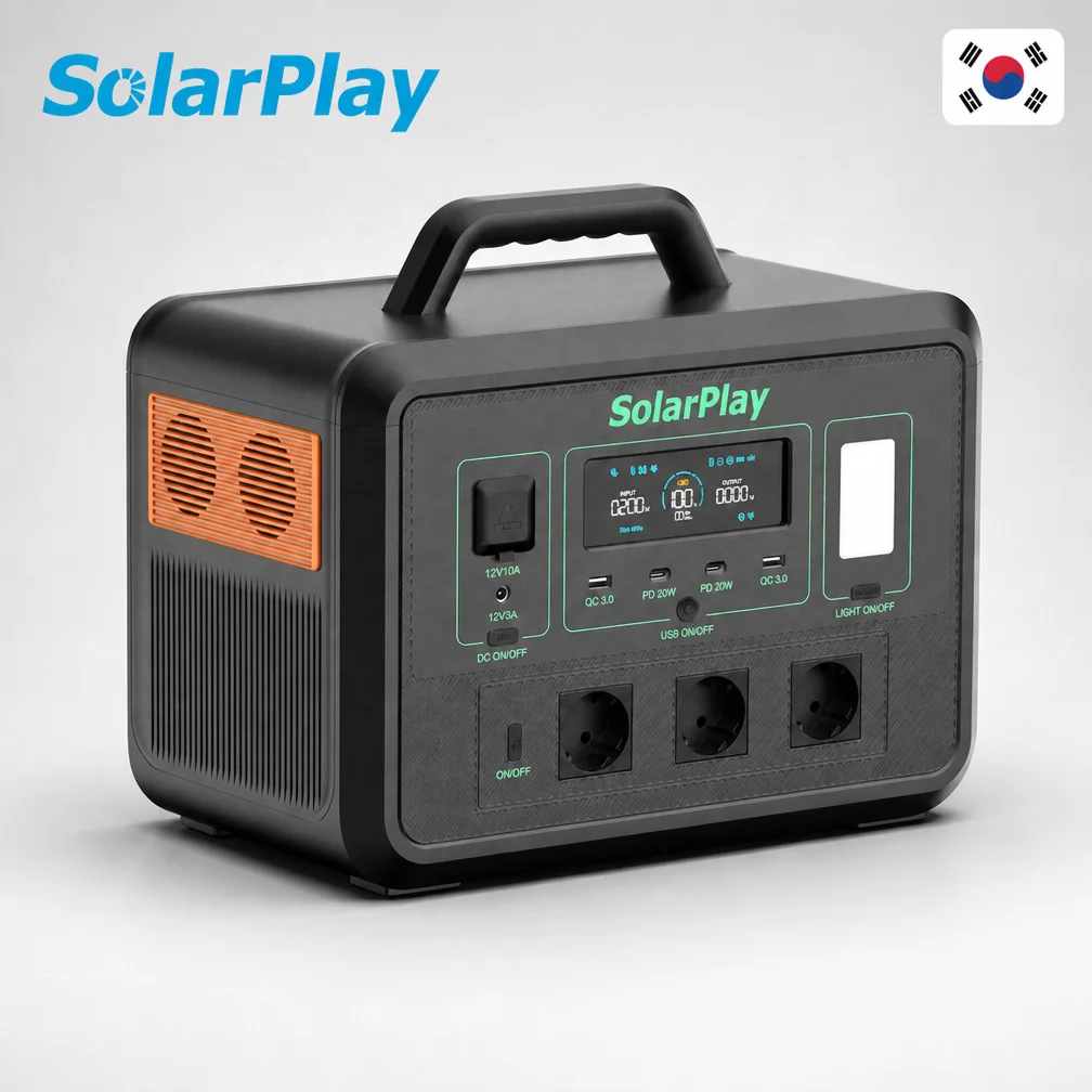 Wholesales Solar Generator 1152Wh LiFePO4 Battery Backup Under 1 Hour Fast Charge Outdoor Ready