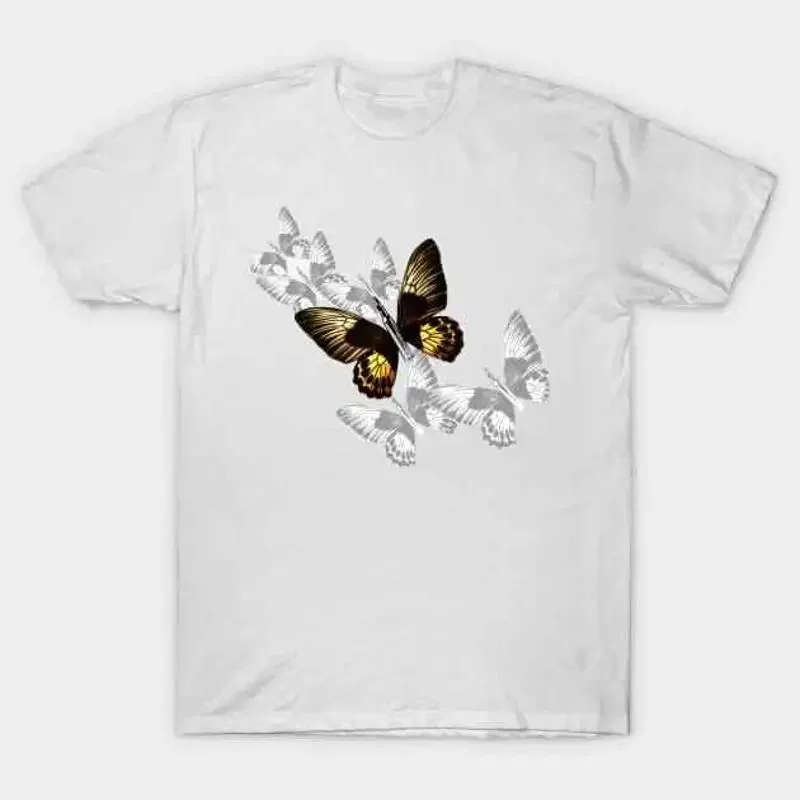 Bullet With Butterly Wings In Flight T Shirt S 5XL Fast Shipping