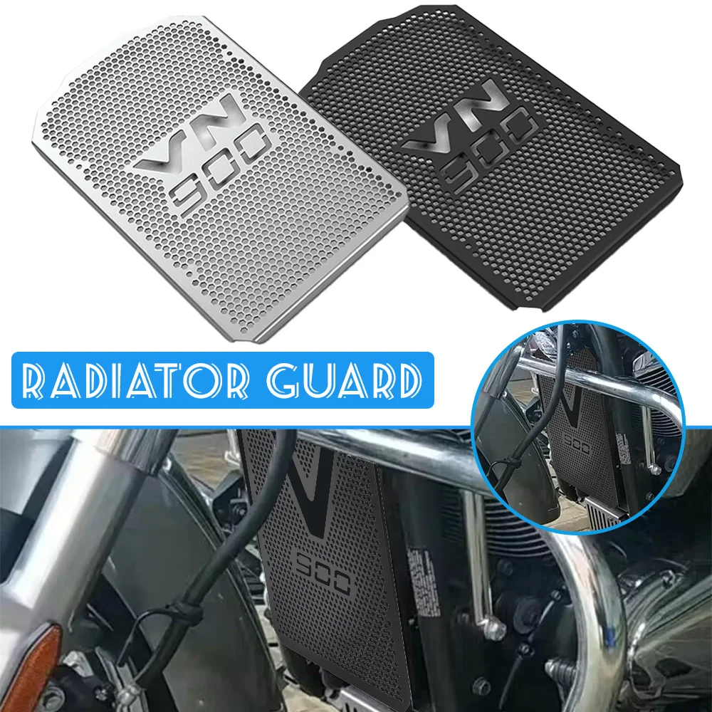 

FOR KAWASAKI VULCAN 900 CLASSIC/LT VN900 Custom CLASSIC/LT 2006-2024 New Moto Accessories Radiator Cover Grille Guard Protector