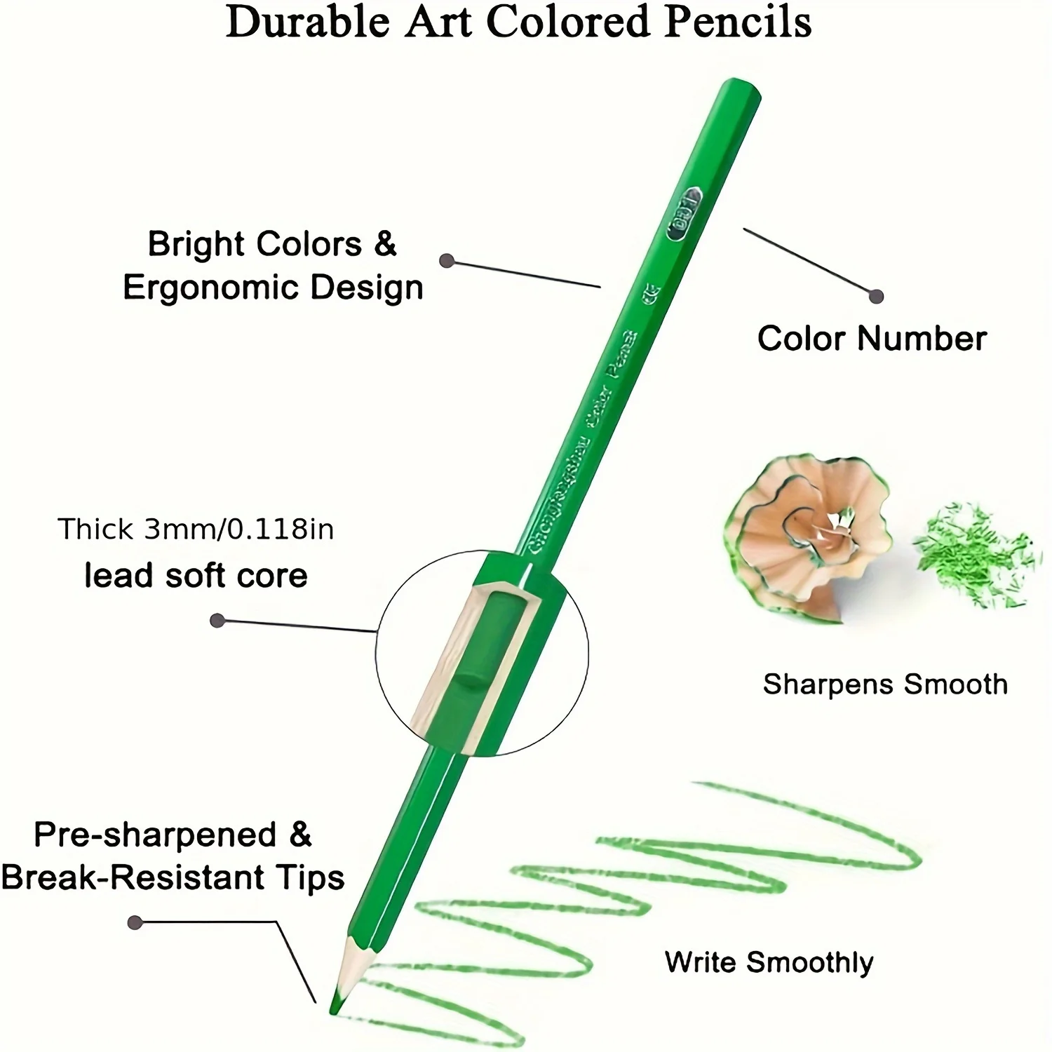 Imagem -03 - Conjunto de Lápis de Cor Oleosa de 72 Peças com Estojo de Enrolar de Lona-perfeito para Colorir Desenhar Esboços e Artesanato de Estudantes e Adultos