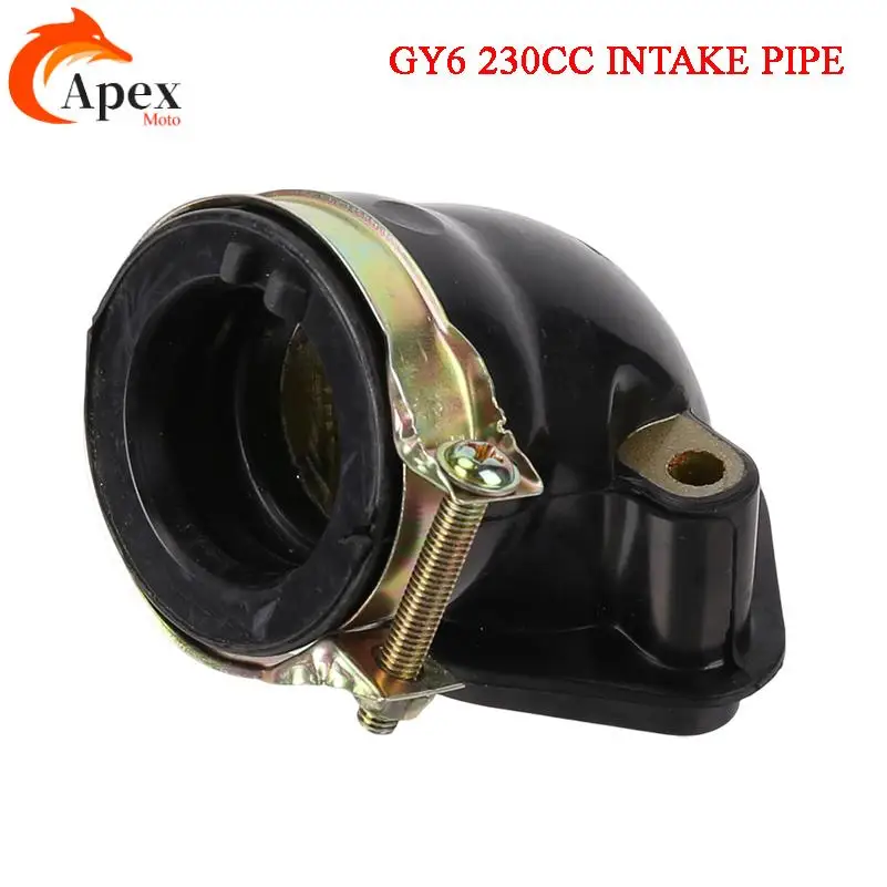 Gy6 230cc intake pipe for motorcycle carburetor intake manifold engine interface