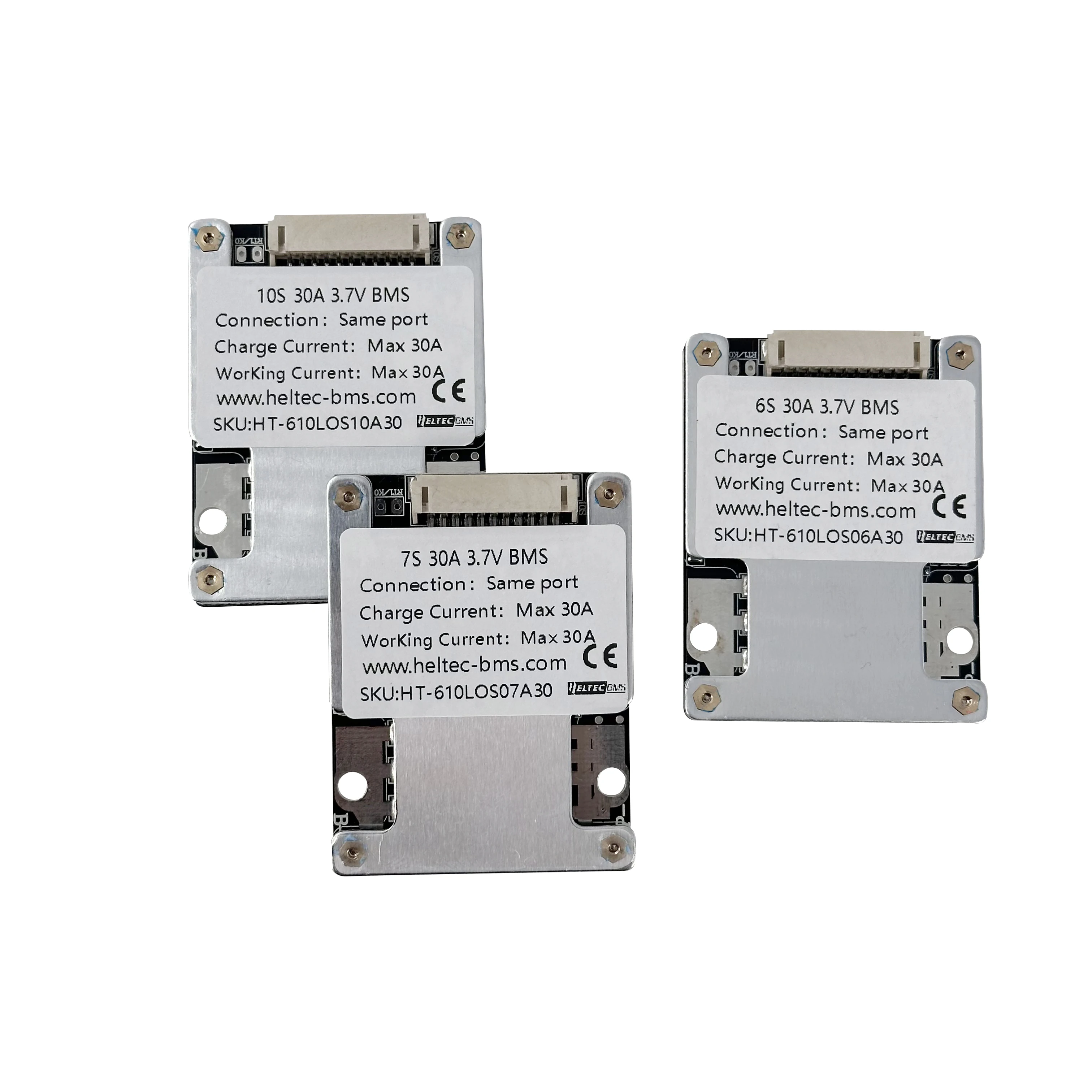 Heltec bms 6S 7S 10S 30A 60A Li-ion Lithium Batterij Oplader Bescherming Boord Batterij BMS