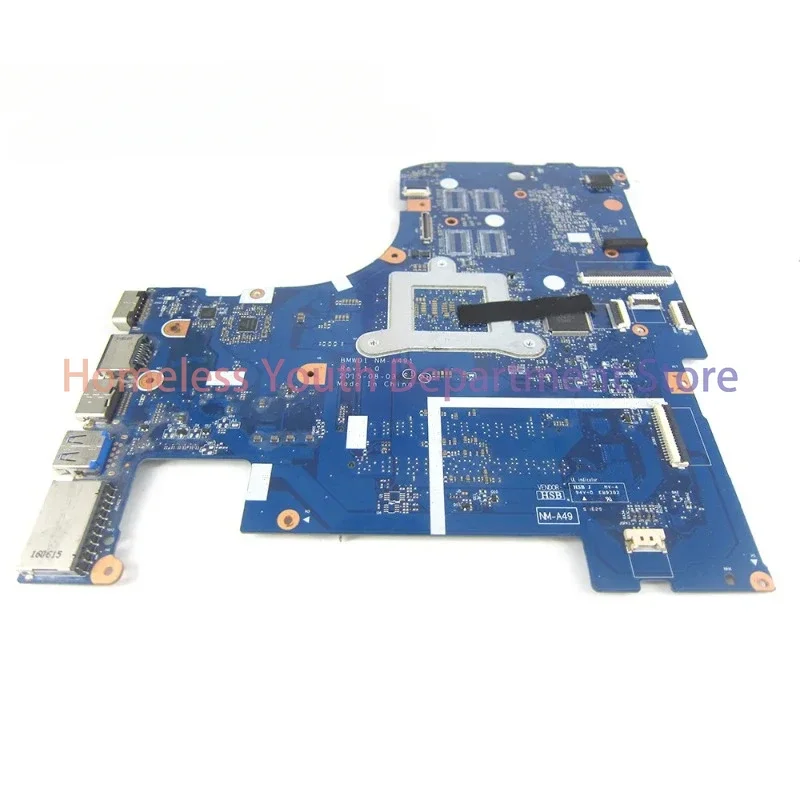 BMWD1 NM-A491 untuk Lenovo Ideapad 30000-17isk Motherboard Laptop B71-80 dengan 3855U/I3-6100U/I5-6200U/I7-6500U CPU Mainboard UMA