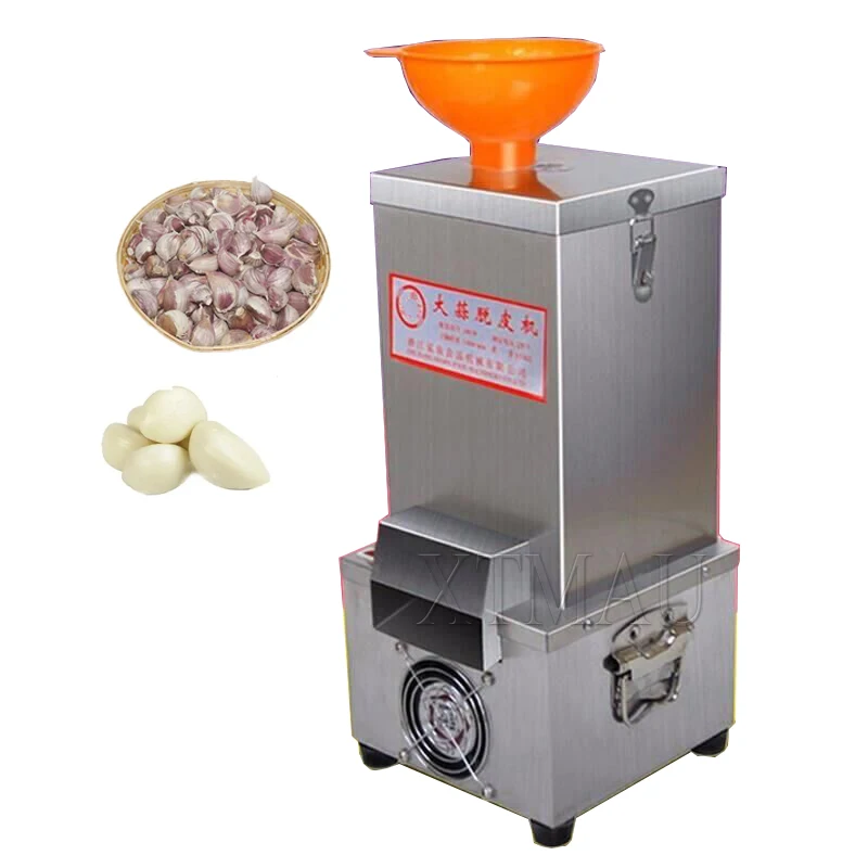 110V 220V Electric Garlic Peeling Machine Commercial Stainless Steel Fast And Effortless Peeling Machine Food Processing Machine