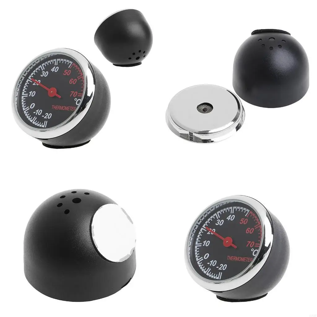 6XDF 12V Car Temperature Meter Tool Automotive Mechanical Pointer Digital Thermometer