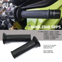 Para BMW R1200ST K1600GT K1600GTL K1600 GTL R1200GS R1200S R1200R R1200RT agarre motocicleta negro manillar empuñaduras de mano cubierta de barras