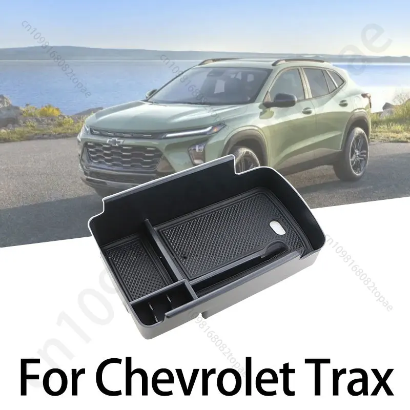 

Ящик для хранения в подлокотнике, аксессуары, органайзер для центральной консоли, лоток для Chevrolet Trax LS 1RS LT 2RS ACTIV 2026, аксессуары для интерьера