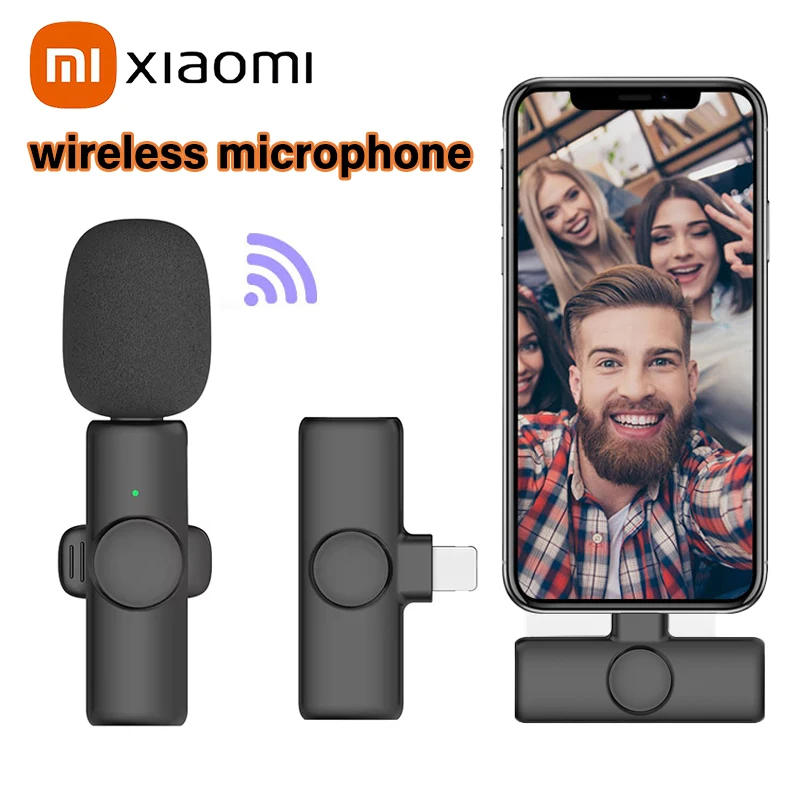 ميكروفون Xiaomi Professional اللاسلكي Lavalier المحمول لتسجيل فيديو الألعاب المباشرة وميكروفون مدونة الفيديو لأجهزة iPhone iPad والكمبيوتر المحمول Android #1